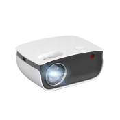 4000 Lumens LED Vidéoprojecteur WIFI FLZEN M2, Miracast iOS Cast Recopier L’écran Natif 720P Mini-projecteur Portable avec Sac de Transport et Câble H