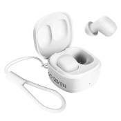 Écouteurs Bluetooth 5.3 au design Ultra Compact So Seven Blanc