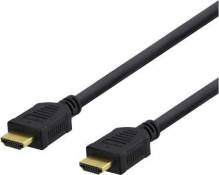 DELTACO Câble Premium HDMI High Speed Certifié -
