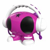 Bigben Interactive Lecteur rose blanc violet MP3 USB