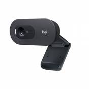 Logitech C505 Webcam HD - Webcam USB HD 720p pour Ordinateur de Bureau et Ordinateur Portable, avec Microphone Longue Portée, Compatible avec PC ou Ma