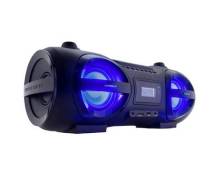 UNIVERSUM BB 500-20 Ghetto-blaster FM AUX, Bluetooth, CD, SD, USB avec télécommande, lumière dambiance noir