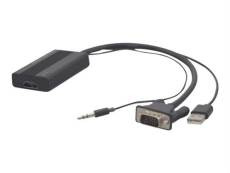 exertis Connect - Convertisseur vidéo - VGA - HDMI - noir