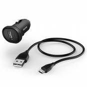 Hama Chargeur „Picco“ 12 V, y compris câble de charge USB pour micro-USB