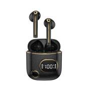 Mini écouteurs intra-auriculaires de jeu X25, sans fil V5.2, écouteurs Auriculares Tws avec micro, Écouteurs stéréo pour téléphone portable(Noir)