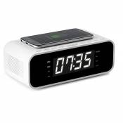 Thomson CR221I Radio portable Horloge Numérique Blanc - Radios portables (Horloge, Numérique, FM, Blanc, Uniforme, Secteur)