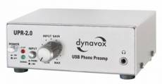 Dynavox UPR-2.0 USB Préamplificateur phono Argent (Import Allemagne)