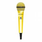 iDance CLM10 Jaune Karaoke microphone Avec fil microphone