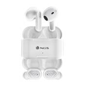 Écouteurs NGS Artica Duo ELEC-HEADP-0391 Sans Fil Bluetooth Intra Auriculaire Avec Microphone Blanc