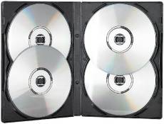 Pearl 10 boîtiers DVD - 4 DVD - Noirs