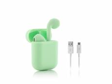 Shop-story - novapods : écouteurs sans fil à charge magnétique vert NovaPods Green