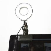 Anneau lumineux Selfie pour ordinateur - Kikkerland