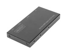 DIGITUS Ultra Slim HDMI Splitter DS-45322 - Répartiteur vidéo/audio - 2 x HDMI - de bureau