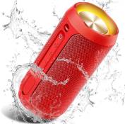 enceinte Bluetooth Portable étanche 24W rouge vendos85
