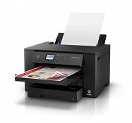 Epson Imprimante WorkForce WF-7310DTW, Multifonction 4-en-1 : Imprimante recto verso / Scanner / Copieur / Fax, Chargeur de documents, A3+, Jet d'encr