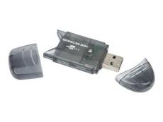 Gembird FD2-SD-1 - Lecteur de carte (MMC, SD, RS-MMC) - USB 2.0