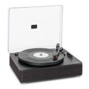 Platine vinyle - Auna TT-Classic Plus - Fonction d'enregistrement - Bluetooth - Noir