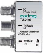 Axing TVS 21-00 Amplificateur de ligne 12 dB pour terrestre