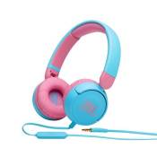 Casque audio filaire pour enfant JBL JR 310 Bleu et rose