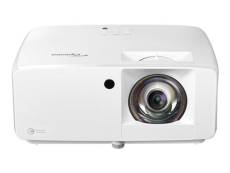 Optoma UHZ35ST - Projecteur DLP - laser - portable - 3D - 3500 lumens - 3840 x 2160 - 16:9 - 4K - blanc