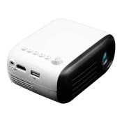 Projecteur YG200 Mini Portable 1080P USB Full HD LED -Noir