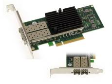 KALEA-INFORMATIQUE Carte contrôleur PCIe réseau LAN 10G SFP+ 2 PORTS avec Chipset Intel JL82599ES - 10GbE Ethernet Network Adapter