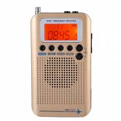 Radio Bande VHF, Récepteur Radio Portable dans La Bande d'Avions, Enregistreur Radio VHF, Récepteur Radio avec Bande Complète AIR/FM/AM/CB/S/VHF, Écra