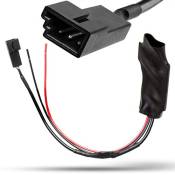 Universe aux in Adaptateur Bluetooth Câble adaptateur Amplificateur + Filtre du bruit ambiant bm54 3 broches pour BMW E39 E46 E53 X5