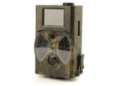 Caméra infrarouge détecteur vision nocturne chasse gibier 12mp 1080p camouflage + sd 4go yonis