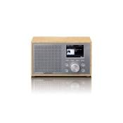 Radio DAB+/FM compacte et élégante avec Bluetooth® et caisson en bois Lenco DAR-017WH (WD) Bois