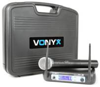 Vonyx Wm511 - Système Microphone Vhf, Micro Main Sans Fil, Fréquence 200.175 Mhz