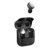 Hama Oreillette Bluetooth Stereo noir Affichage de la charge de la batterie, micro-casque, boîtier de charge, volume réglable, commande tactile
