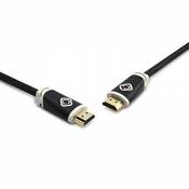 Oehlbach 128 Easy Connect Câble HDMI avec Ethernet 2,50m Noir