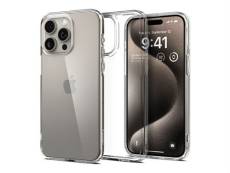 Spigen Ultra Hybrid - Coque de protection pour téléphone portable - polycarbonate, polyuréthanne thermoplastique (TPU) - limpide - pour Apple iPhone 1