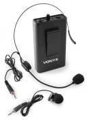 Vonyx BP12 - Ensemble de Microphones de Poche, Système