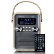 Radio portable DAB+/ FM avec Bluetooth® Lenco PDR-051TPSI Taupe