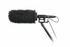 Rycote 033394 Softie Kit, système de Microphone, Pare-Brise et Shock Mounting NTG Slip Gris/Noir