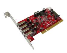 KALEA-INFORMATIQUE Carte contrôleur PCI USB 3.0 avec 4 ports USB3 5G. Pilotes Préinstallés pour Windows Mac Linux