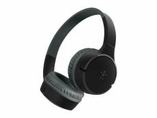 Belkin soundformtm mini - casque audio sans fil circum-aural pour enfants - bluetooth - noir BEL0745883820504