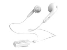 DeFunc +Talk - Écouteurs avec micro - embout auriculaire - Bluetooth - sans fil - blanc