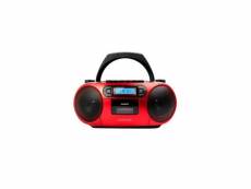 Radio cd-casete aiwa boombox bbtc-550mg rojo