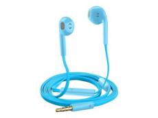 Cellular Line Slug Universal - #StyleColor Line - écouteurs avec micro - embout auriculaire - filaire - jack 3,5mm - bleu