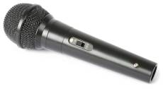 Fenton DM100 - Microphone dynamique, microphone filaire - Noir, Cordon de 3 mètres, Jack 6.35 mm male