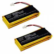 subtel® 2X Batterie BAT00002 800mAh Compatible avec