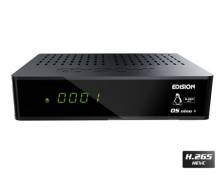 Edison OS NINO + Récepteur combiné Full HD Linux E2 H.265 / HEVC (1x DVB-S2, 1x DVB-T2 / C, WLAN à bord, Bluetooth embarqué, 2x USB, HDMI, LAN, Linux,