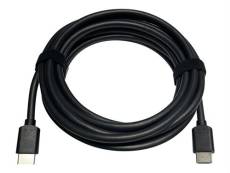 Jabra - Câble HDMI - HDMI mâle pour HDMI mâle - 4.57 m - noir
