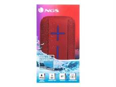 NGS Roller Coaster - Haut-parleur - pour utilisation mobile - sans fil - Bluetooth - rouge