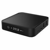 Yonis TV Box Android 5.1 UHD Quad Core 2.0 GHz Affichage LED 4K Support Wifi SD Noir - YONIS