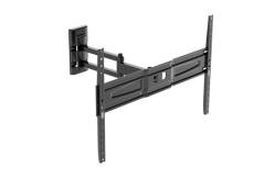 Support Tv Meliconi Noir 9x64x42cm Fdr-600 Flat - Support Tv Inclinable Et Orientable Grand Angle