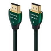 Câble HDMI 48 Go/s 8K Audioquest Forest 60 cm Noir et vert